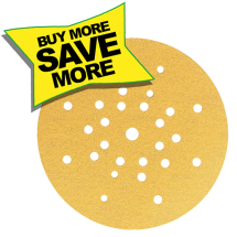 225mm P120 27 HOLE GOLD VELCRO DISCS 225mm P120 27 HOLE GOLD VELCRO DISCS