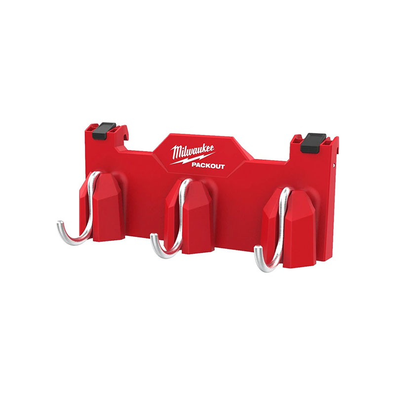 PACKOUT STORAGE PACKOUT SIDE MOUNT 3 HOOK RAIL - Brighton Tools