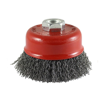50mm 1/4inch HEX CRIMPED STEEL WIRE CUP BRUSHES