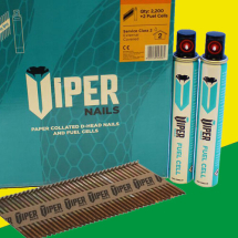 VIPER COLLATED GUN NAILS 1st FIX VIPER COLLATED GUN NAILS 1st FIX