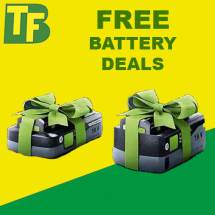 18v CORDLESS - FREE BATTERY PROMOTION 18v CORDLESS - FREE BATTERY PROMOTION