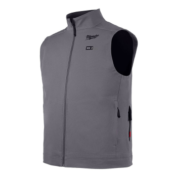 MILWAUKEE GREY HEATED TOUGHSHELL VEST MILWAUKEE GREY HEATED TOUGHSHELL VEST