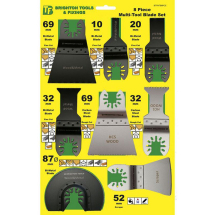8 Piece MULTI-TOOL BLADE SET 8 Piece MULTI-TOOL BLADE SET