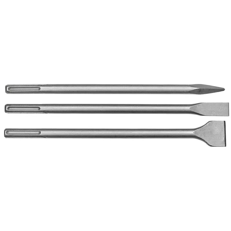 SDS POINTS & CHISELS SDS+ CHISEL SET (CHISEL, POINT & WIDE CHISEL ...