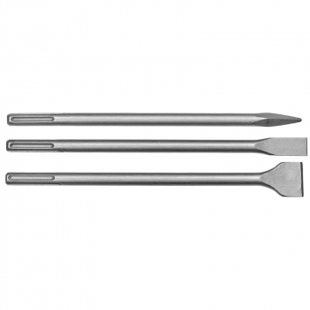 SDS POINTS & CHISELS SDS+ CHISEL SET (CHISEL, POINT & WIDE CHISEL ...