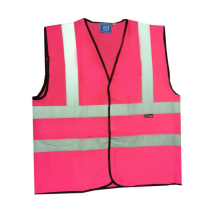 HI-VIS PINK WAISTCOATS (Size L) HI-VIS PINK WAISTCOATS (Size L)