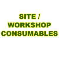 SITE/WORKSHOP CONSUMABLES & STORAGE SITE/WORKSHOP CONSUMABLES & STORAGE